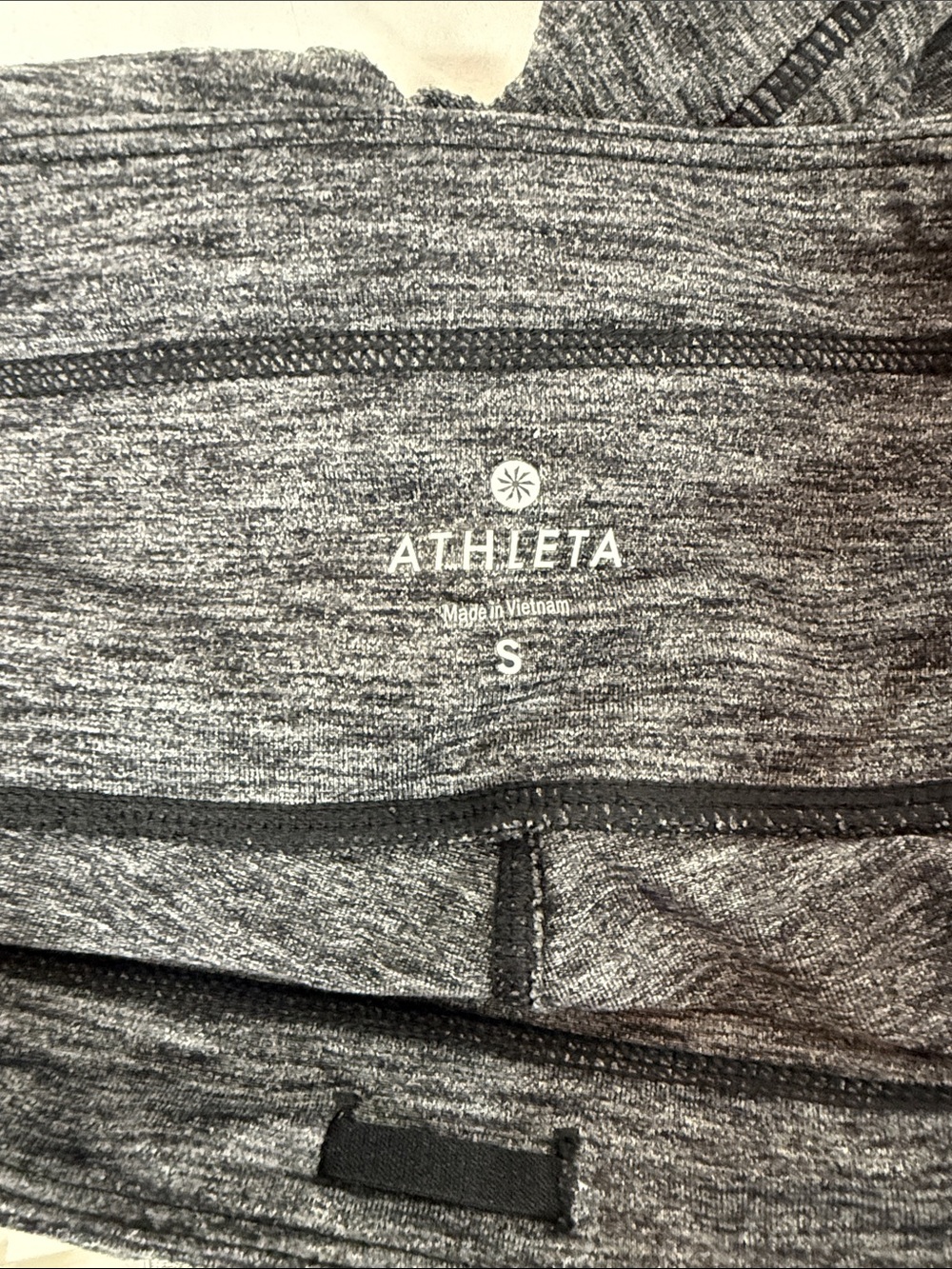 Athleta Charcoal womens Performance Leggings - Picture 3 of 4